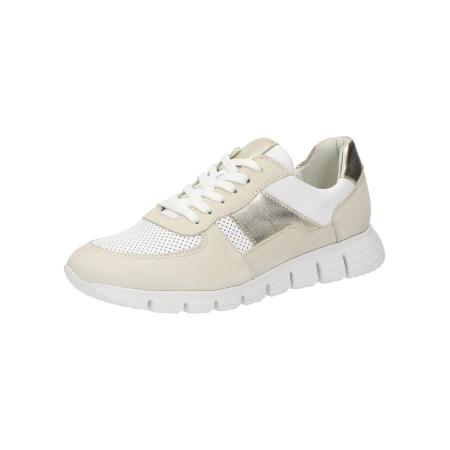 Sioux SIOUX Sneakers laag Mokrunner beige / zilver / offwhite