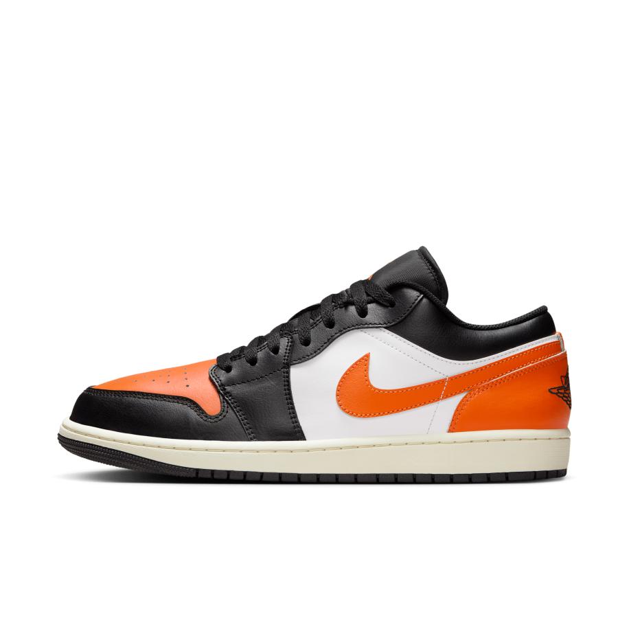 Jordan Sneakers laag Air Jordan 1 oranje / zwart / wit Zwart