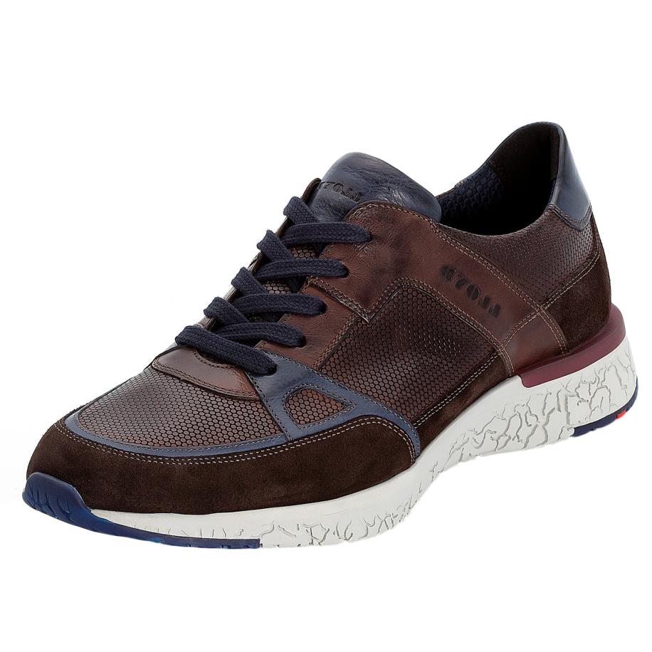 LLOYD LLOYD Sneakers laag Benno marine / bruin -