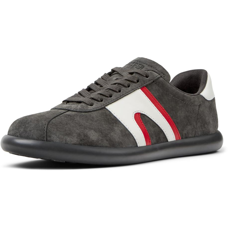 Camper CAMPER Sneakers laag Pelotas Soller donkergrijs / rood / wit -