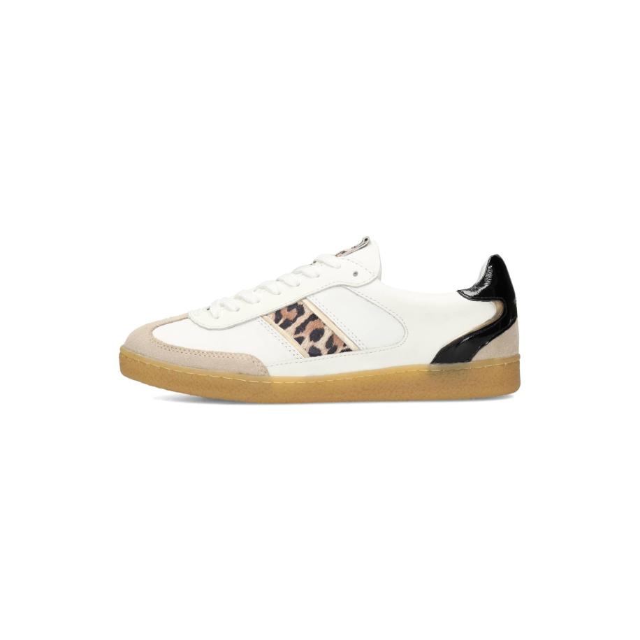 PS Poelman PS Poelman Sneakers laag beige / zwart / wit -