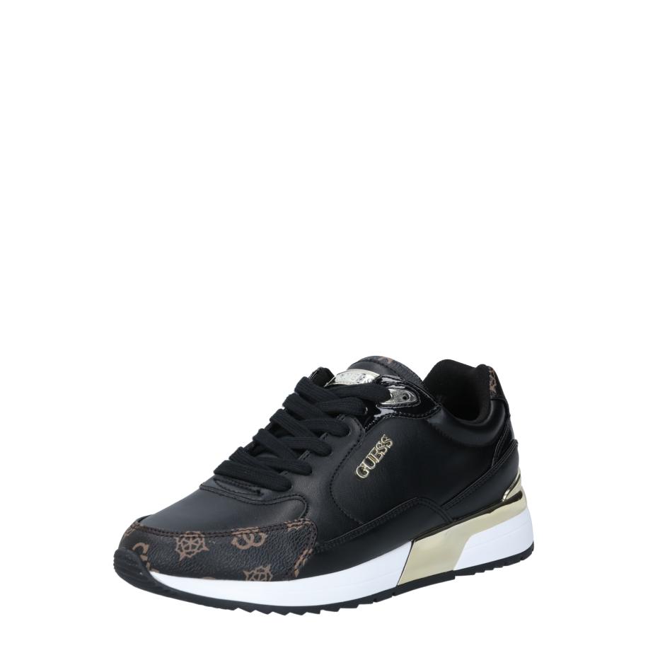 Guess GUESS Sneakers laag bruin / goud / zwart -