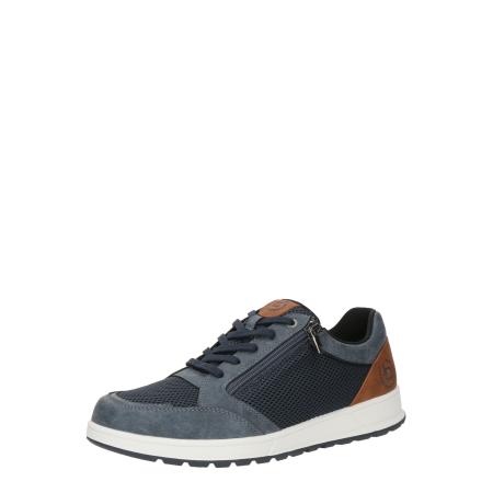 Bugatti bugatti Sneakers laag marine / smoky blue / bruin