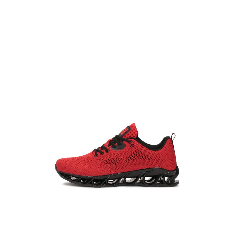 Kazar Kazar Sneakers laag rood / zwart -