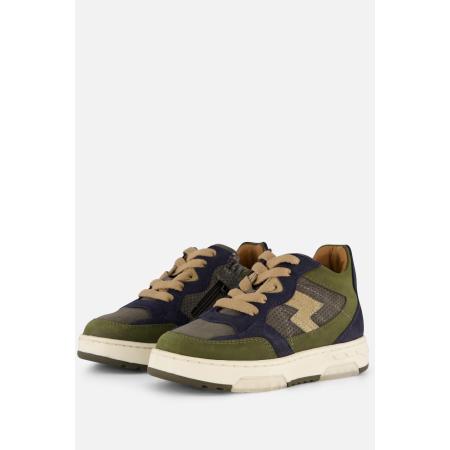 Muyters Sneakers groen Leer
