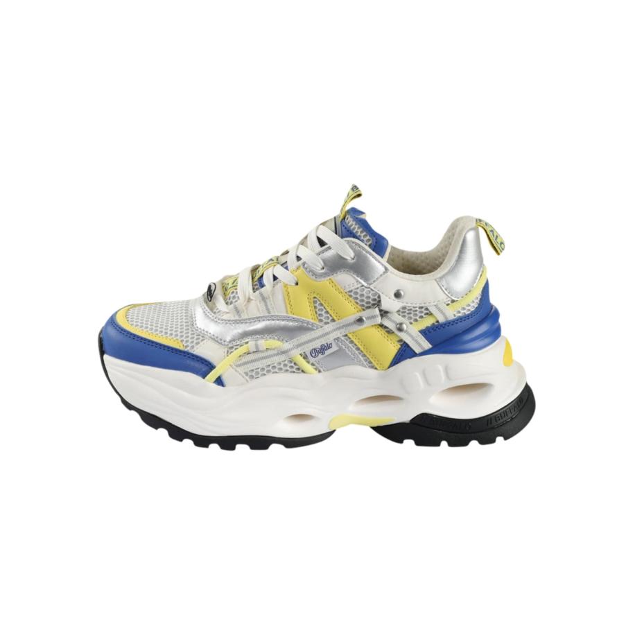 Buffalo BUFFALO Sneakers laag Triplet blauw / geel / zilver / wit -