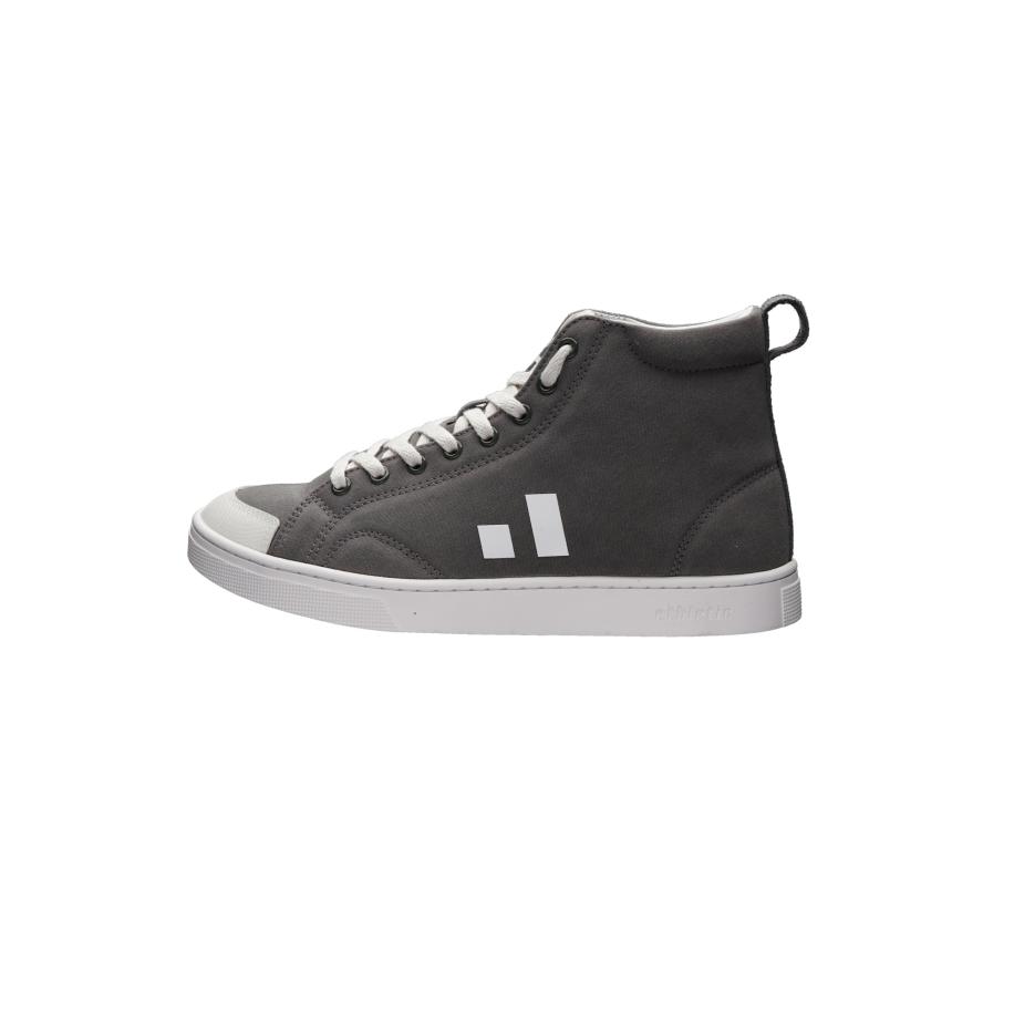 Ethletic Ethletic Sneakers hoog antraciet / wit -