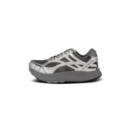 Woden WODEN Sneakers laag Freja Runner lichtgrijs / donkergrijs / zwart / zilver