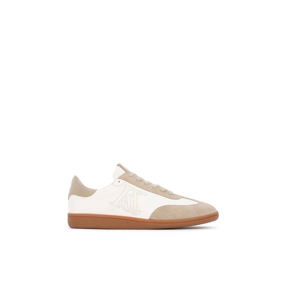 Kazar Kazar Studio Sneakers laag donkerbeige / wit -