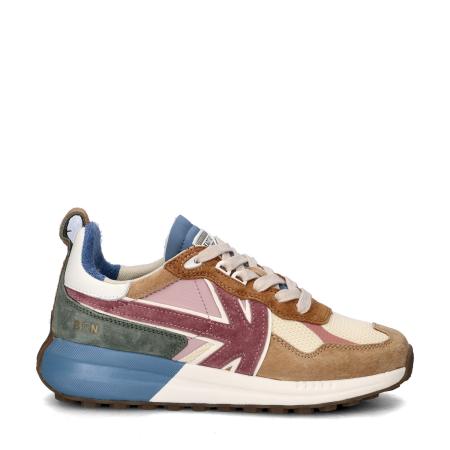 Kaotiko Detroit Multi lage sneakers Bruin 475429