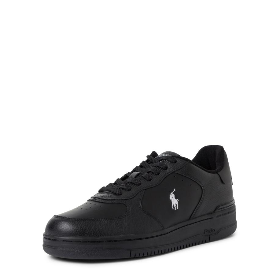 Polo Ralph Lauren Sneakers laag Masters Court zwart / wit Zwart