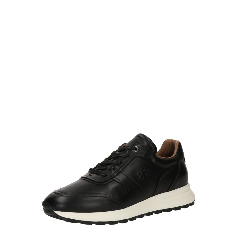 La Martina La Martina Sneakers laag zwart -