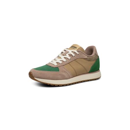 Woden WODEN Sneakers laag Ronja bruin / groen