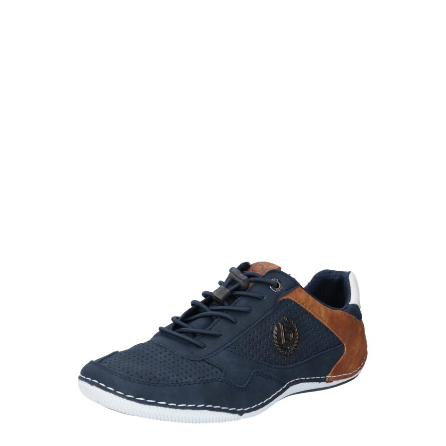 Bugatti bugatti Sneakers laag Canario beige / nachtblauw / bruin -