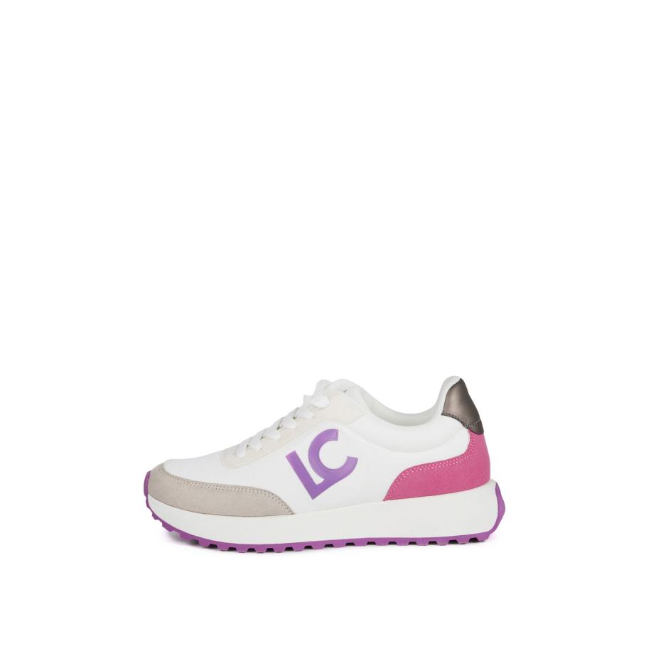 Lola Casademunt Lola Casademunt Sneakers laag purper / zilver / natuurwit -