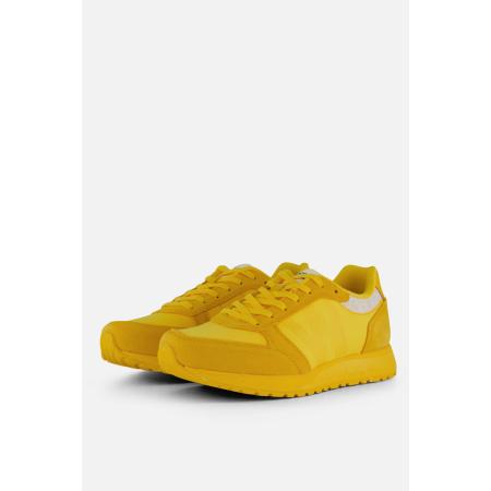 Woden Ronja Fruit Sneakers geel Suede