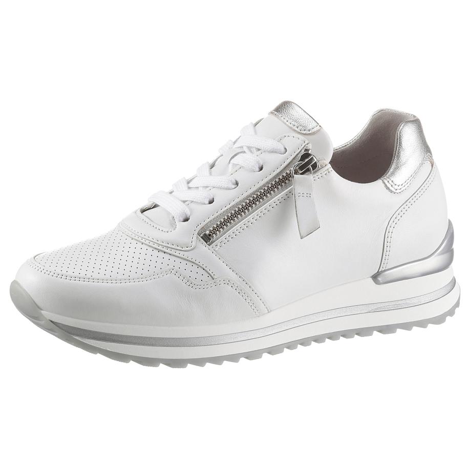 Gabor GABOR Sneakers laag zilver / wit -