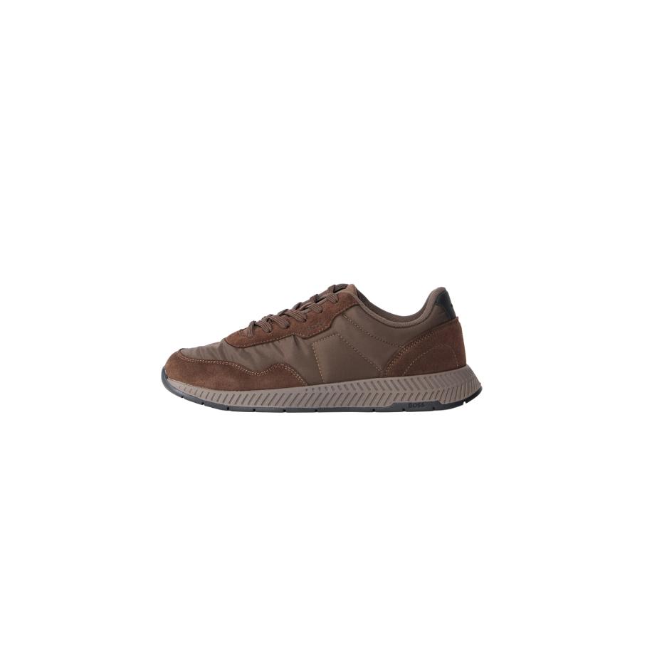 Hugo Boss BOSS Sneakers laag Titanium bruin -