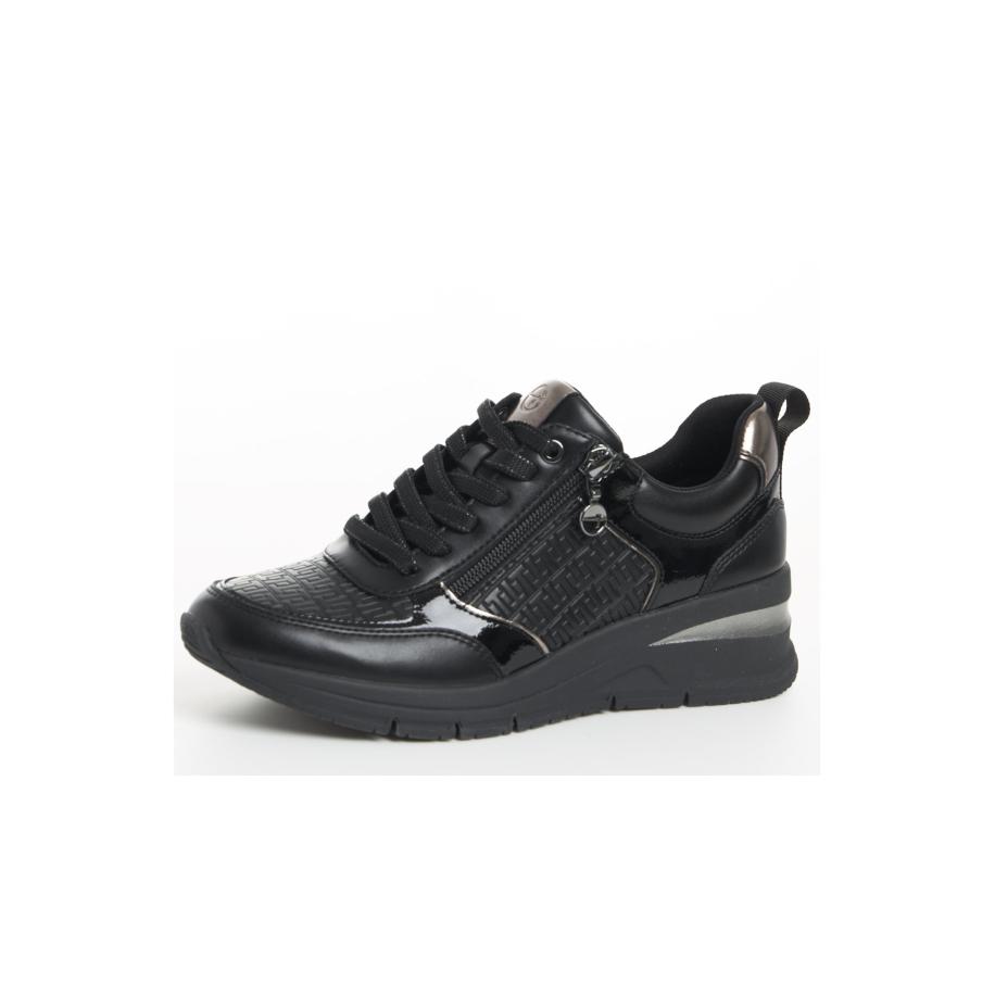 Tamaris Tamaris Sneakers laag zwart -