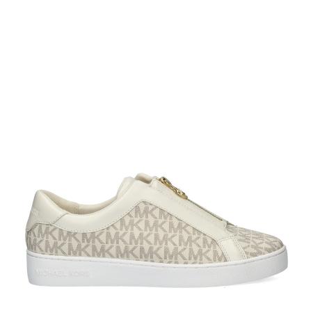 Michael Kors Keaton Zip lage sneakers Wit 449445