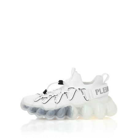 Plein Sport Plein Sport Sneakers laag The Bubble Gen.X.02 Tiger lichtgrijs / zwart / wit