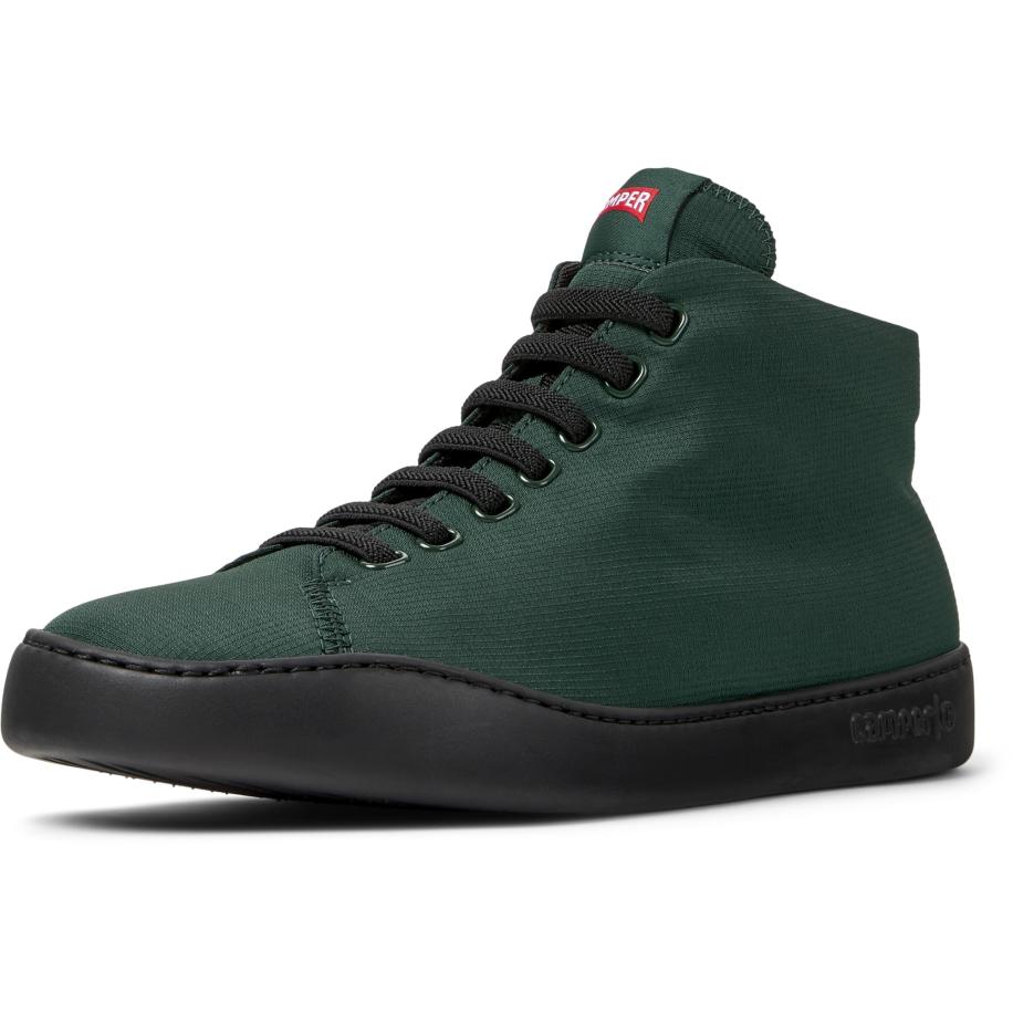 Camper CAMPER Sneakers hoog Peu Touring donkergroen / zwart -