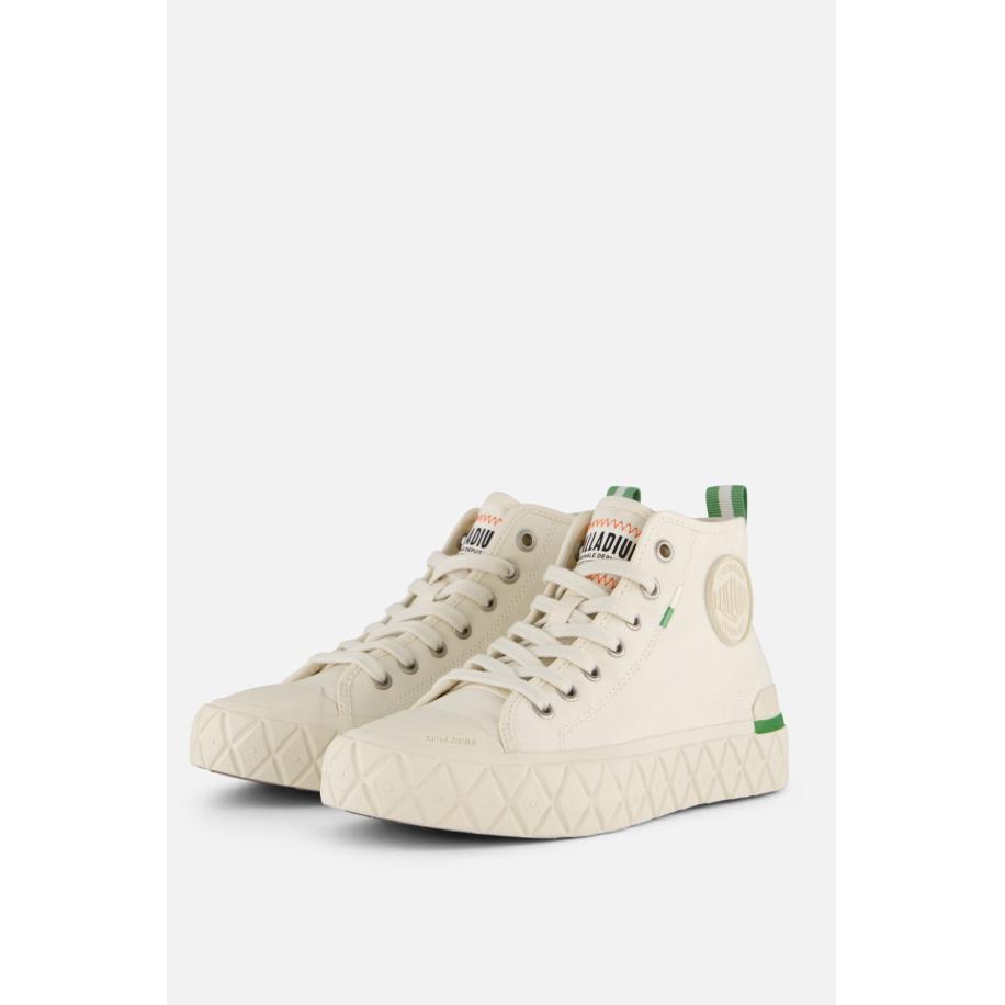 Palladium Palla Ace Chukka Sneakers wit Katoen Wit