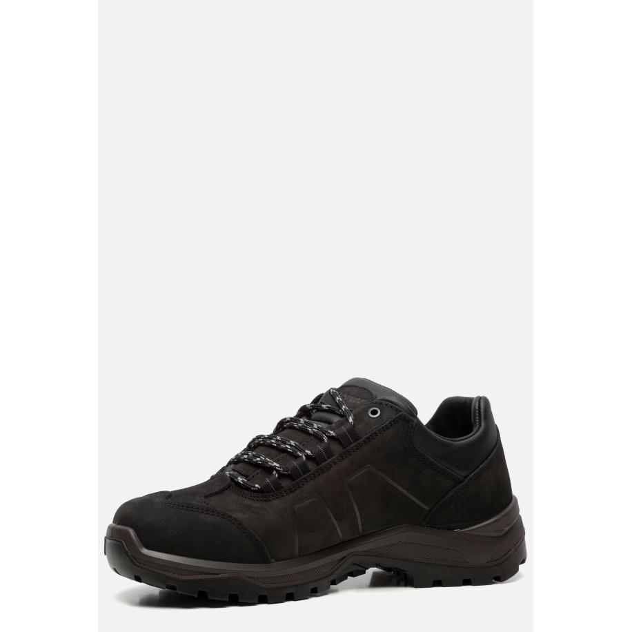 Grisport Utah Low wandelschoenen zwart Leer Zwart