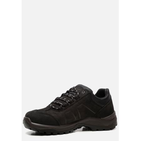 Grisport Utah Low wandelschoenen zwart Leer
