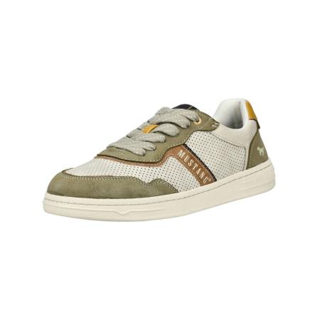 Mustang MUSTANG Sneakers laag bruin / curry / olijfgroen / wit