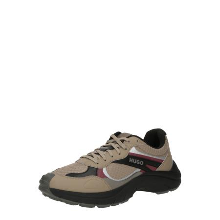 Hugo Boss HUGO Sneakers laag GO2_Merpu donkerbeige / cranberry / zwart / zilver