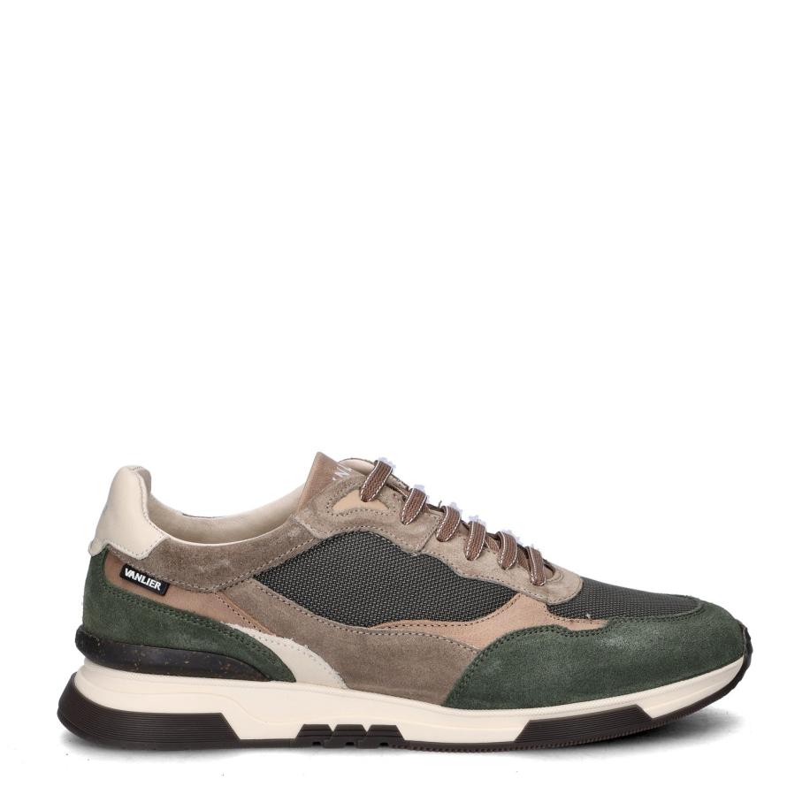 Van Lier Romeo lage sneakers Groen 490410 Groen