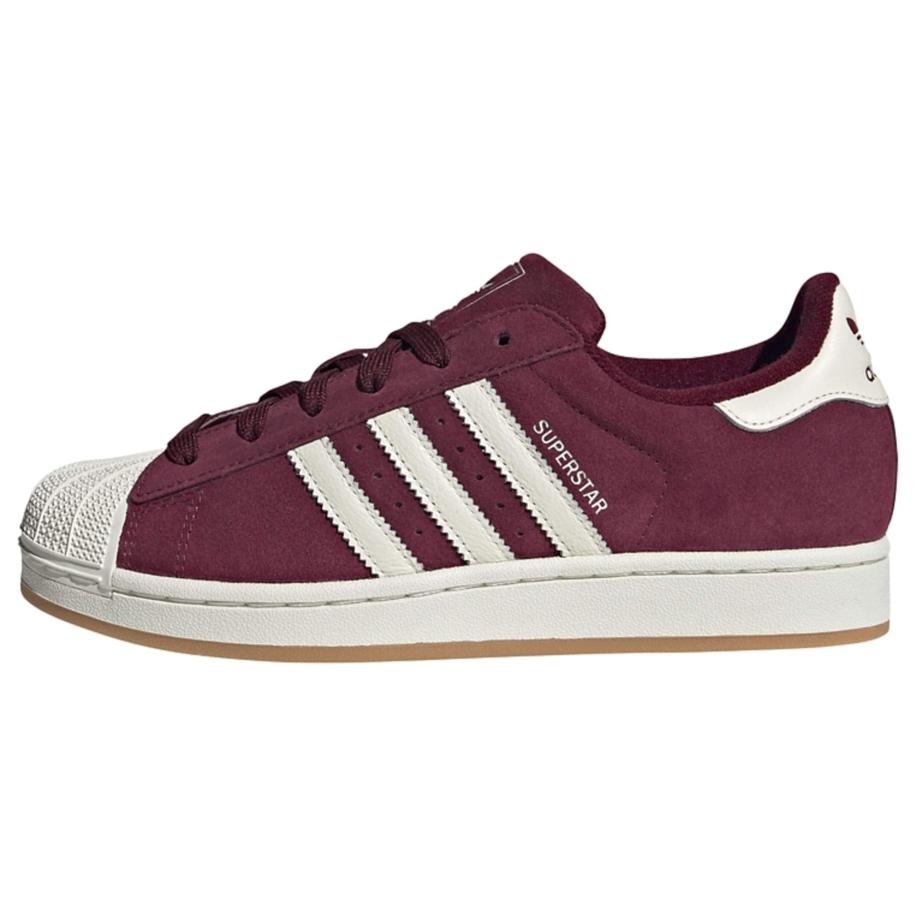 ADIDAS ORIGINALS Sneakers laag Superstar wijnrood / wit Rood