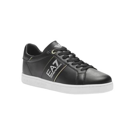Emporio Armani EA7 Emporio Armani Sneakers laag zwart / natuurwit