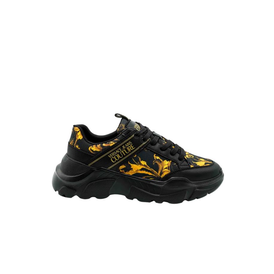 Versace Versace Jeans Couture Sneakers laag SPEEDTRAK mosterd / honing / zwart -