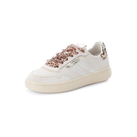 Tamaris Tamaris Sneakers laag crème / camel / ecru / goud