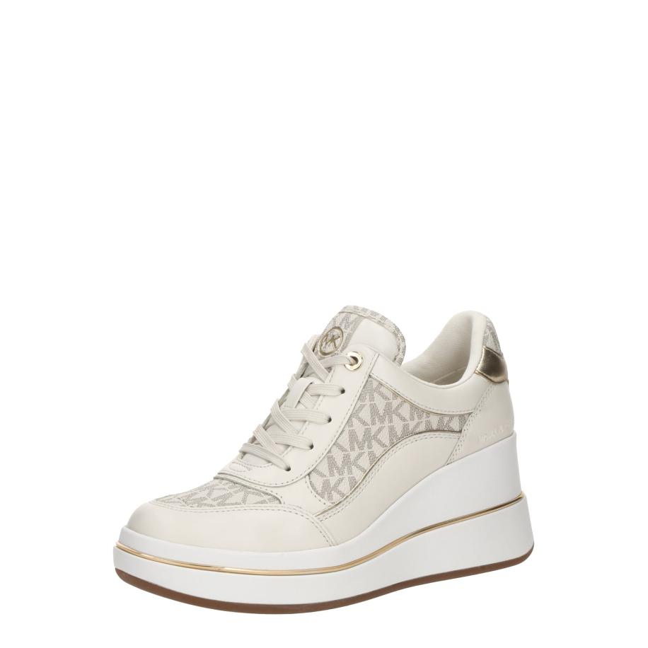 Michael Kors MICHAEL Michael Kors Sneakers laag EMMY lichtbeige / goud / zwart -