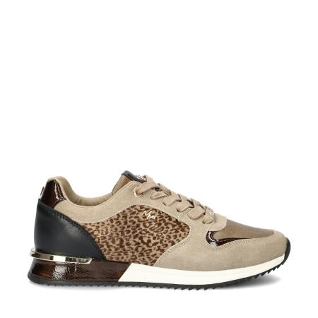 Mexx Fleur Ellen lage sneakers Bruin 471600