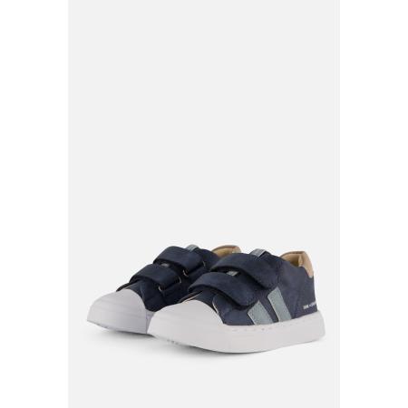 Shoesme Velcro Sneakers blauw Leer