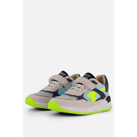 Shoesme Trainer Sneakers grijs Leer