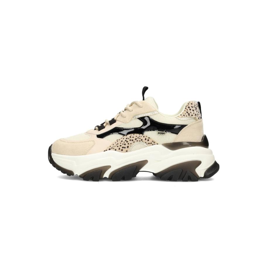 Posh POSH by Poelman Sneakers laag Polly crème / zwart -