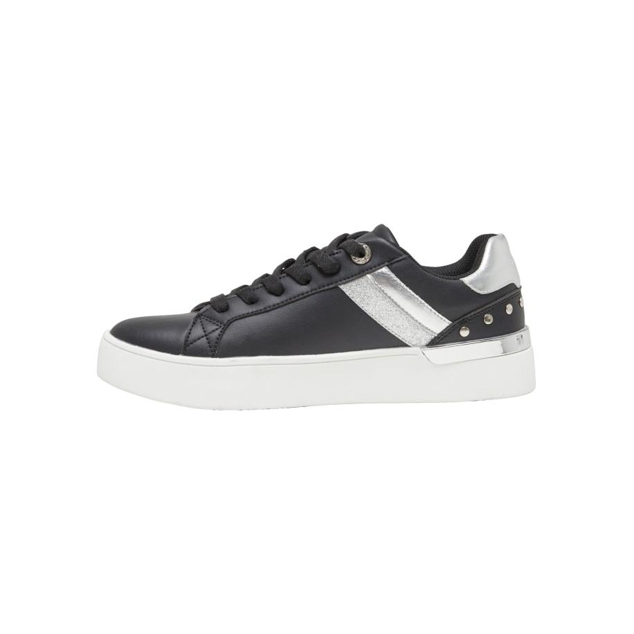 Bruno Banani Sneakers laag Lax zwart / zilver Zwart