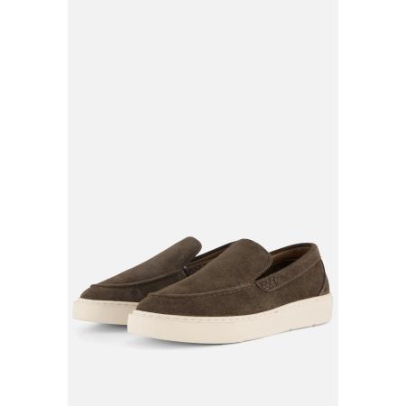 Vertice Instappers bruin Suede