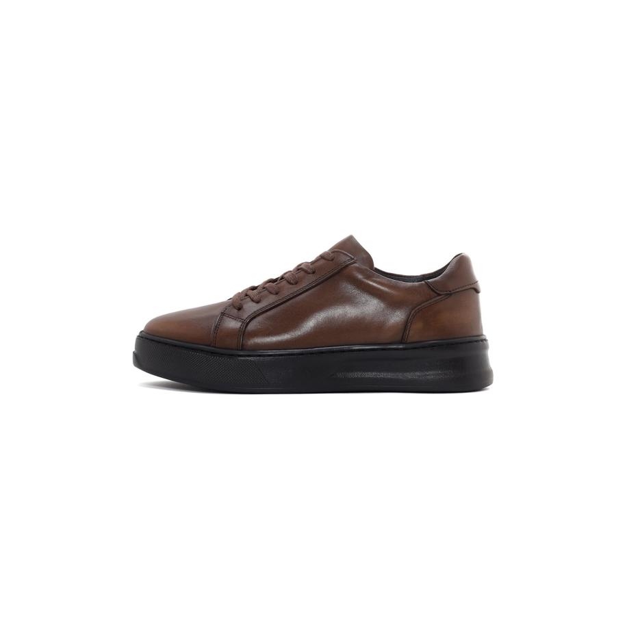Derimod Derimod Sneakers laag bruin -