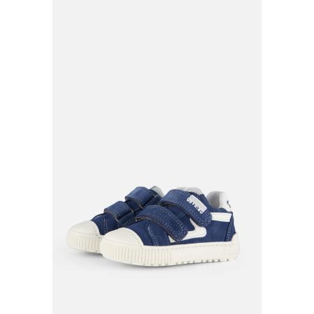 Develab Velcro Sneakers blauw Leer