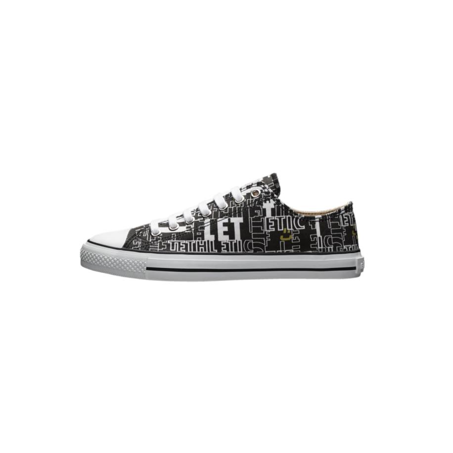 Ethletic Ethletic Sneakers laag zwart gemêleerd / wit -
