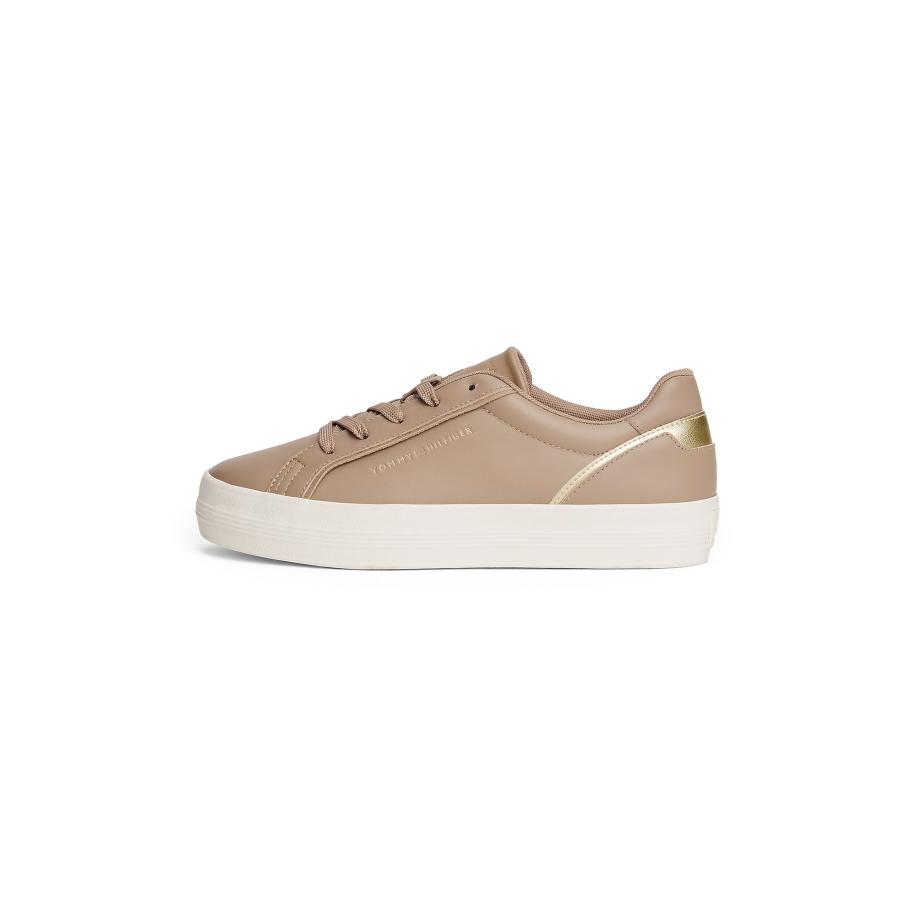 Tommy Hilfiger TOMMY HILFIGER Sneakers laag beige / goud -