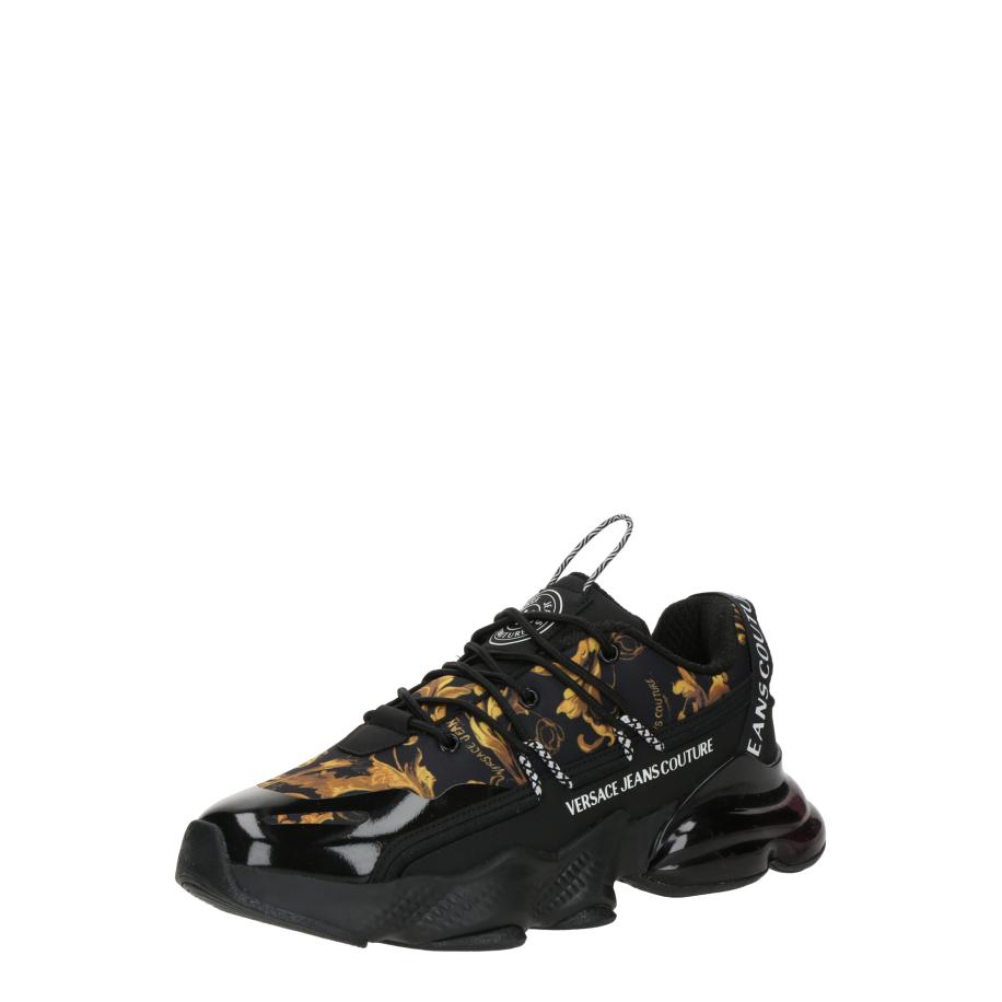 Versace Versace Jeans Couture Sneakers laag NOMO goudgeel / zwart / wit -
