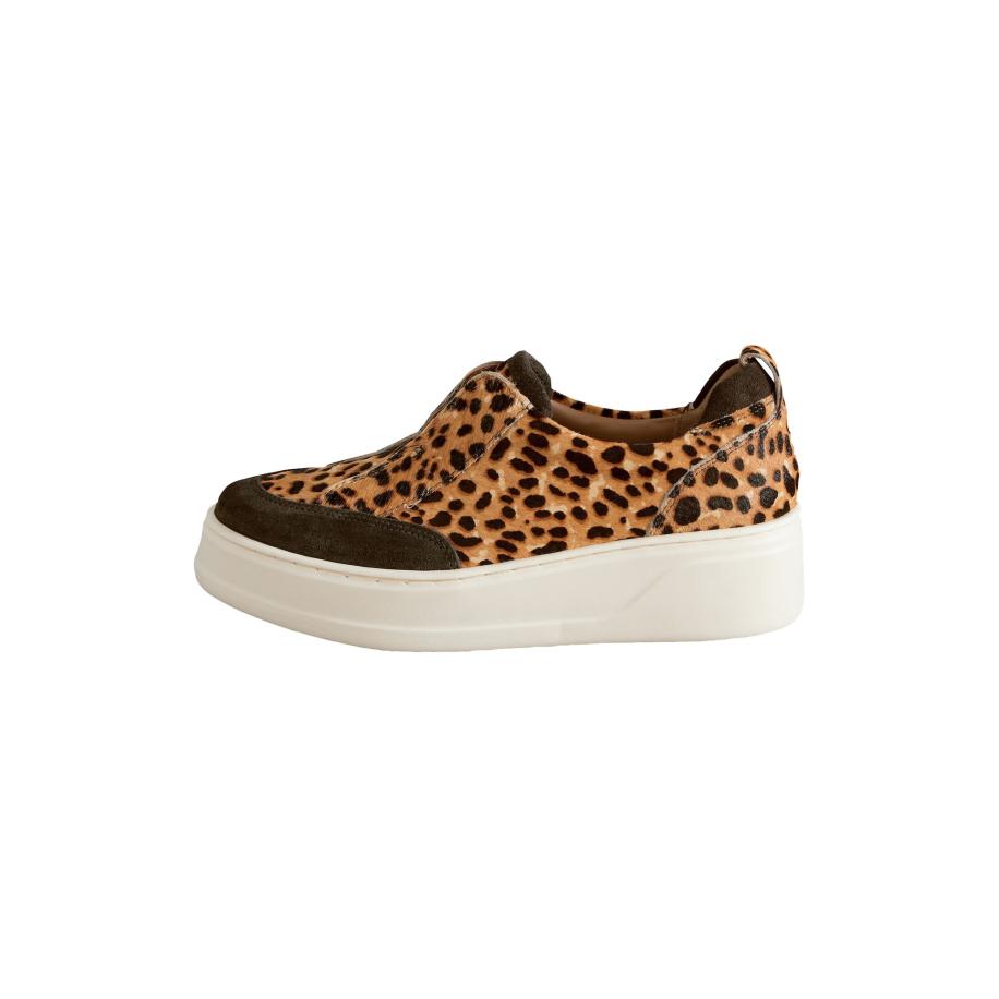 Next Next Slip-on lichtbruin / zwart -