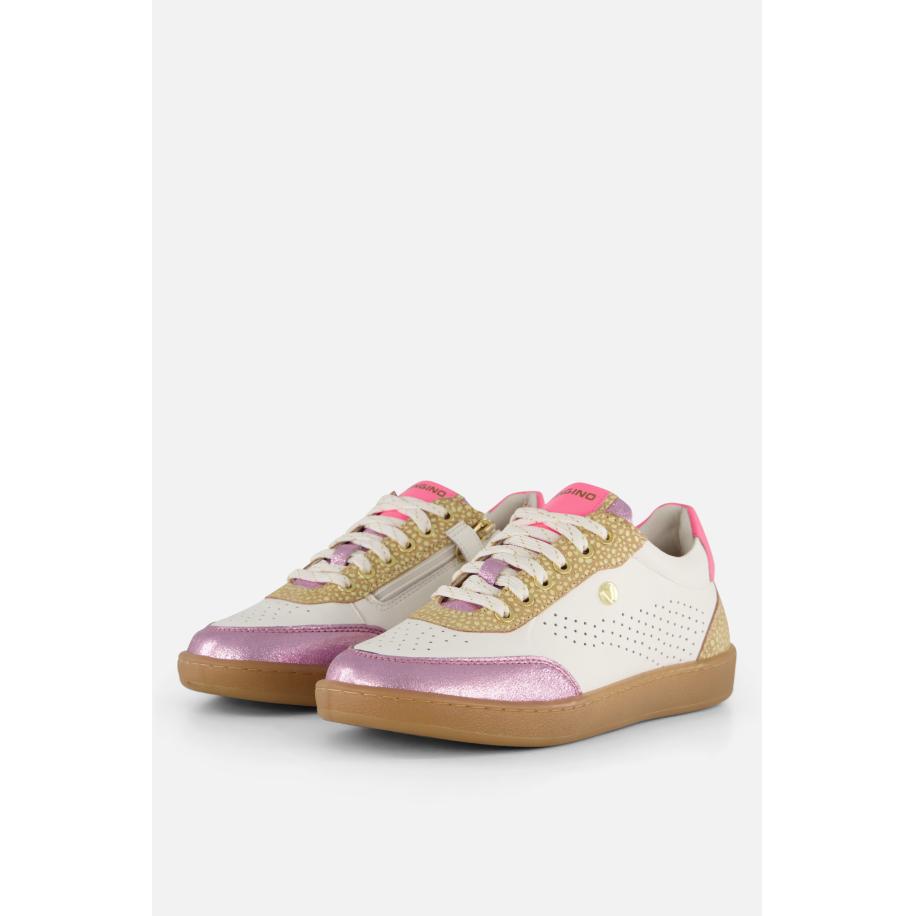 Vingino Metallic Sneakers roze Leer Roze